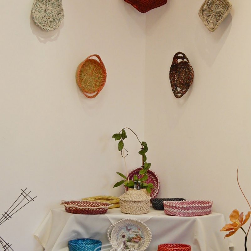 A berettyóújfalui papírfonó kör kiállítása 11